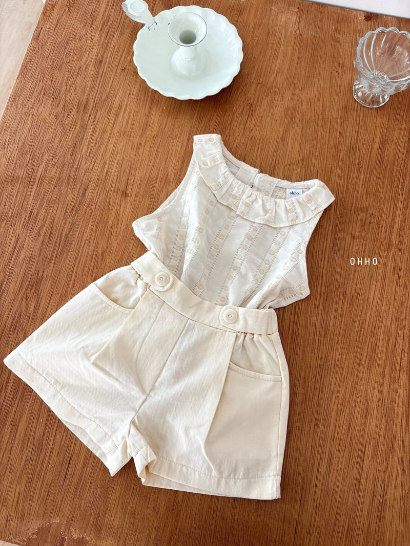 Ohho - Korean Children Fashion - #kidsstore - Ette Sleeveless Top - 7