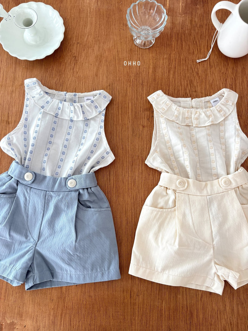 Ohho - Korean Children Fashion - #kidzfashiontrend - Ette Sleeveless Top - 8