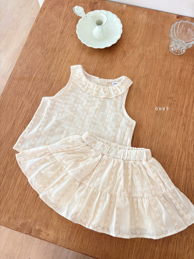 Ohho - Korean Children Fashion - #kidzfashiontrend - Ette Shirring Skirt - 6