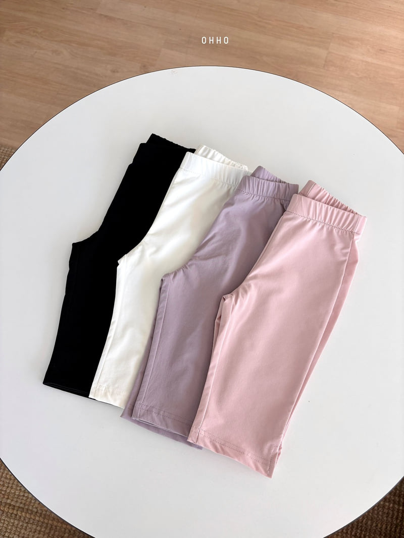 Ohho - Korean Children Fashion - #minifashionista - Crispy Capri Pants - 3