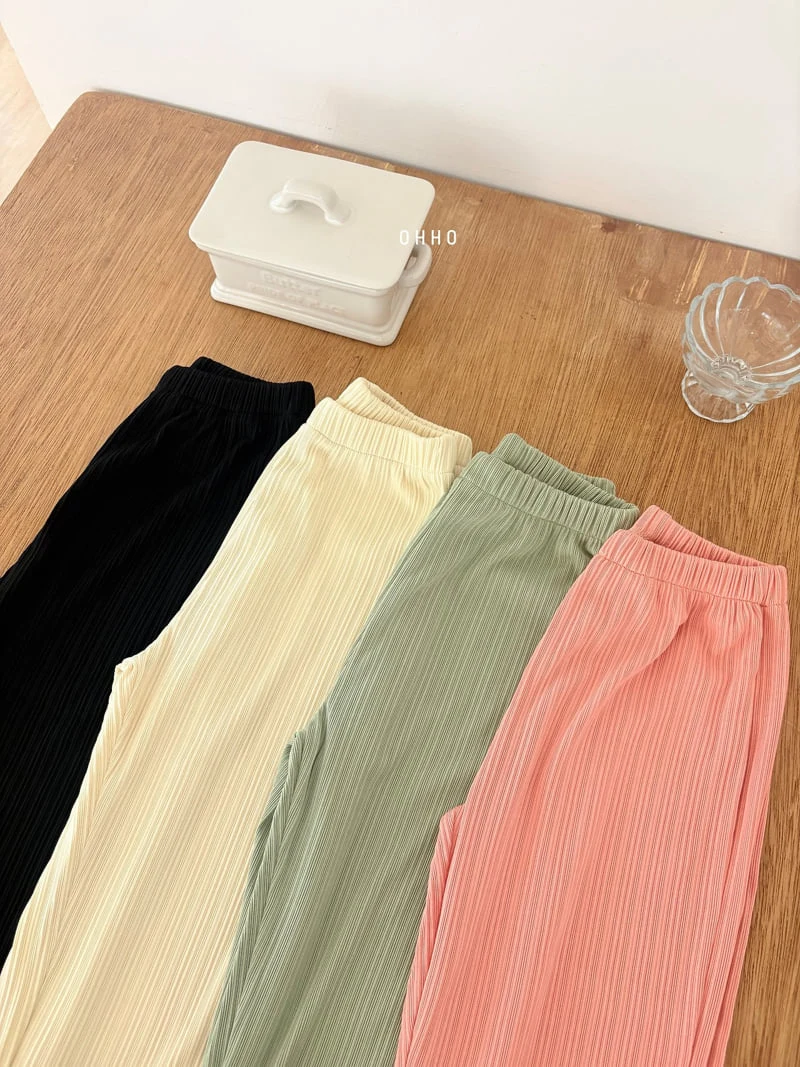 Ohho - Korean Children Fashion - #prettylittlegirls - Heart Pleated Pants - 3