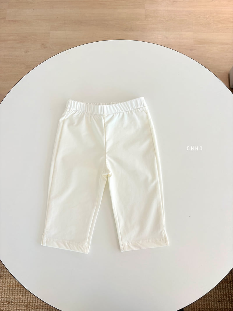 Ohho - Korean Children Fashion - #stylishchildhood - Crispy Capri Pants - 7
