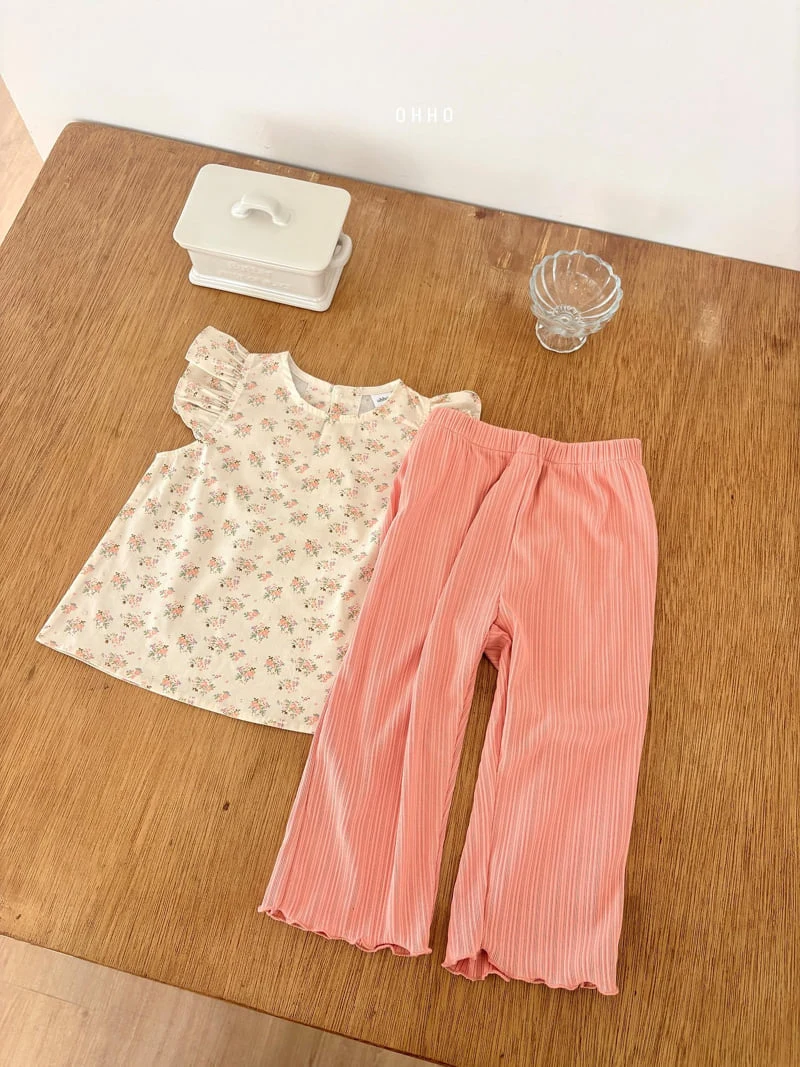Ohho - Korean Children Fashion - #prettylittlegirls - Heart Pleated Pants - 4