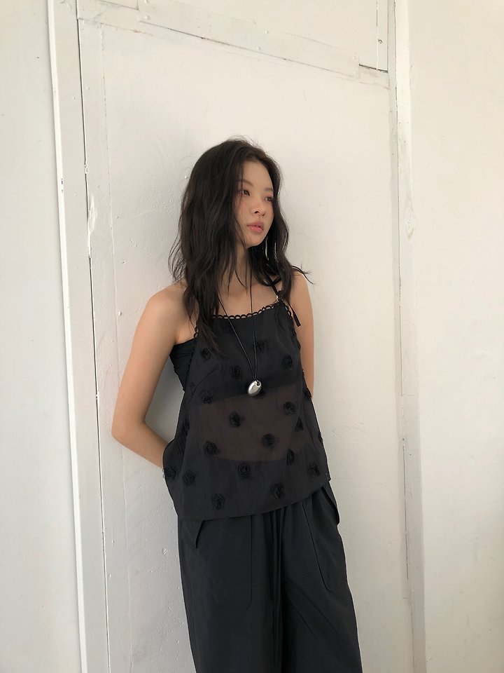 Ore - Korean Women Fashion - #womensfashion - Flower Top - 4