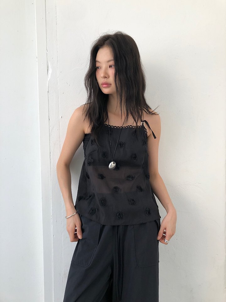 Ore - Korean Women Fashion - #momslook - Flower Top - 6