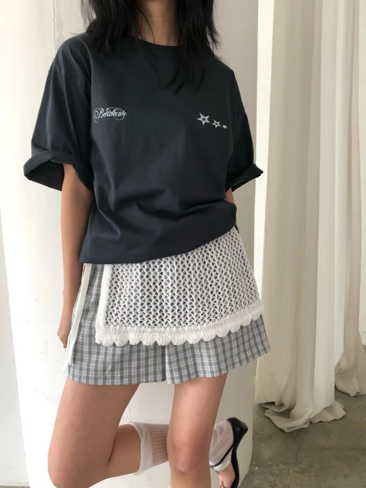 Ore - Korean Women Fashion - #momslook - Net Wrap Knit Skirt - 10