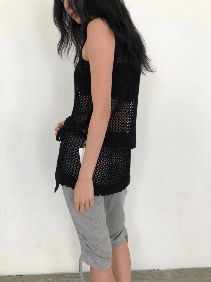 Ore - Korean Women Fashion - #momslook - Net Wrap Knit Skirt - 6