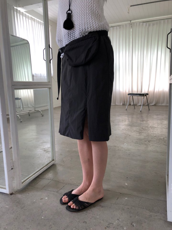 Ore - Korean Women Fashion - #womensfashion - Belt Bag Skirt - 4