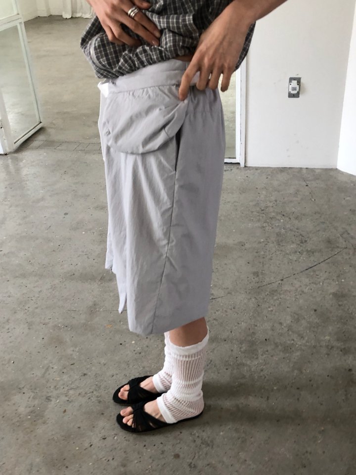 Ore - Korean Women Fashion - #momslook - Belt Bag Skirt - 8