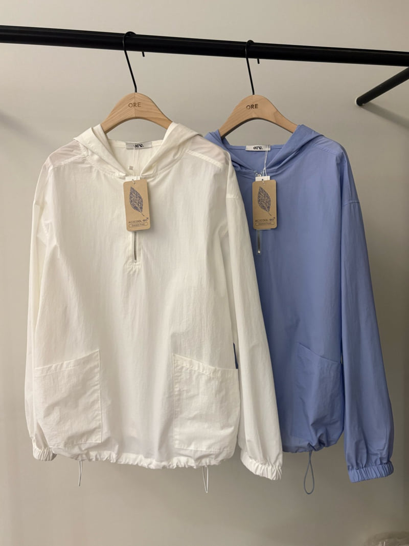 Ore - Korean Women Fashion - #momslook - Cool Air Anorak Jumper