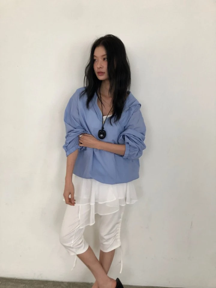 Ore - Korean Women Fashion - #momslook - Cool Air Anorak Jumper - 5