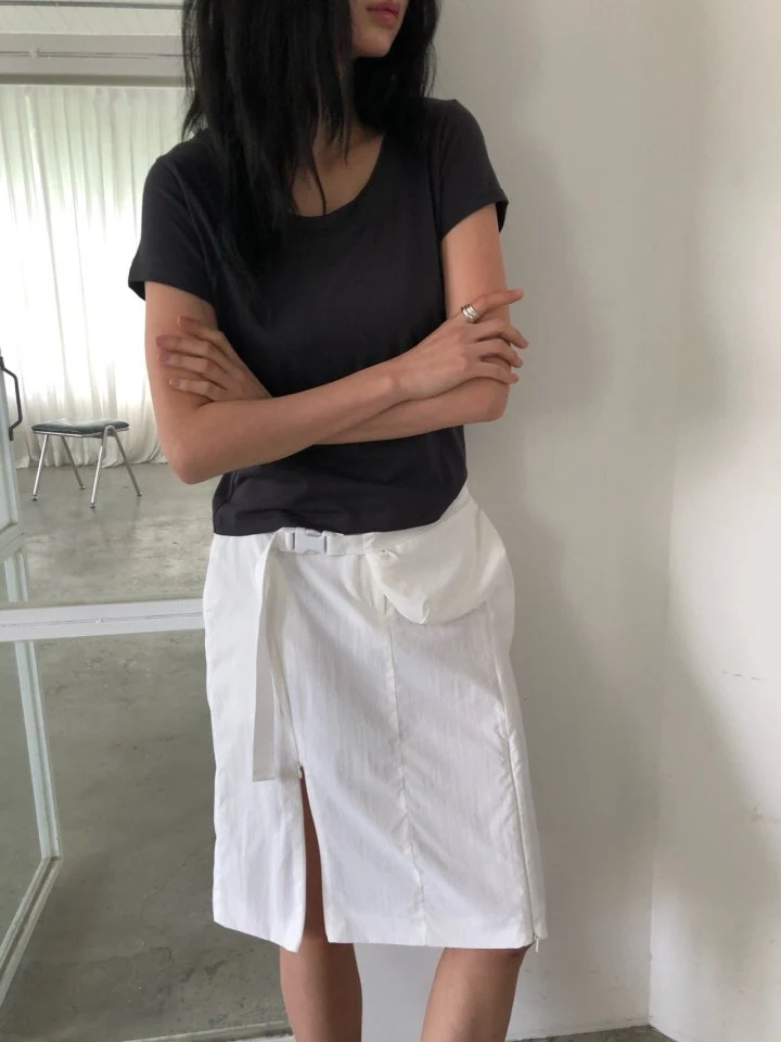 Ore - Korean Women Fashion - #momslook - Scoop Tee - 6
