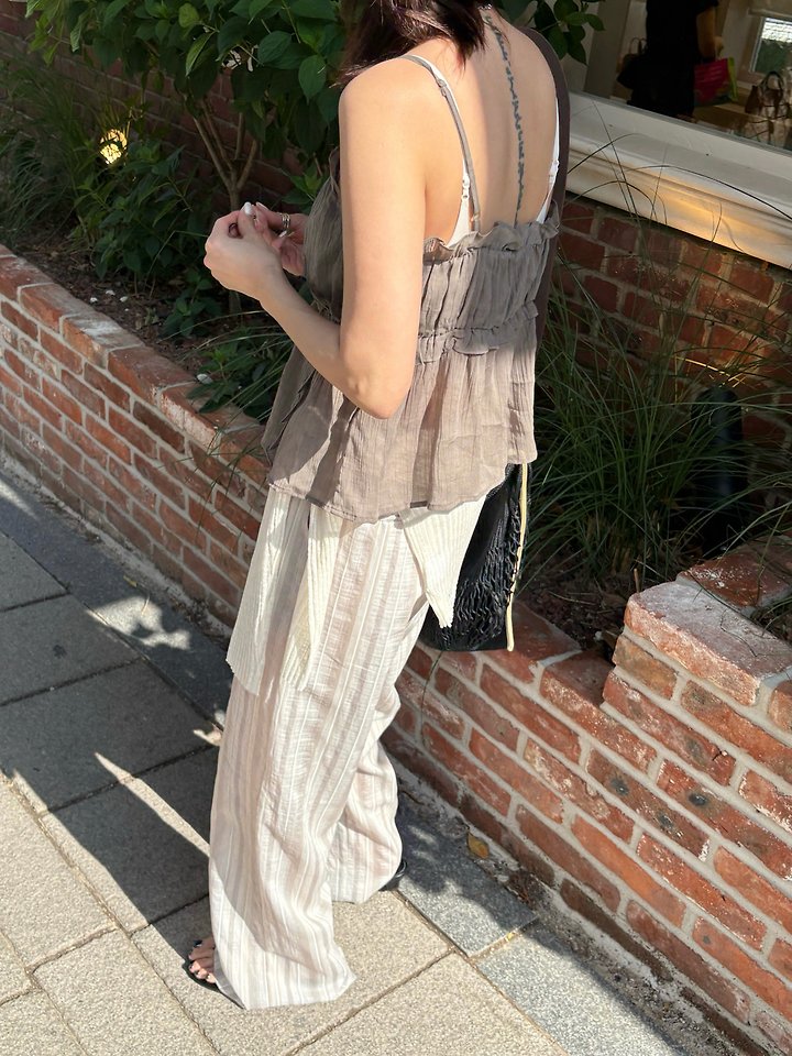 Ore - Korean Women Fashion - #momslook - Tir Frill Blouse - 7