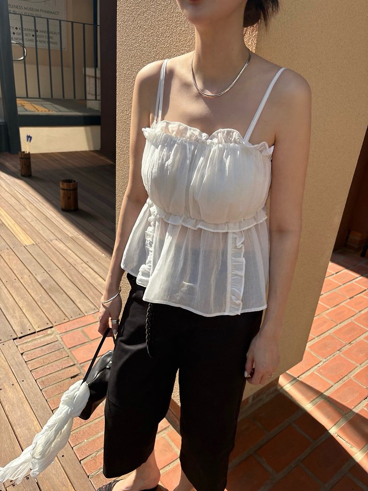 Ore - Korean Women Fashion - #momslook - Tir Frill Blouse - 9