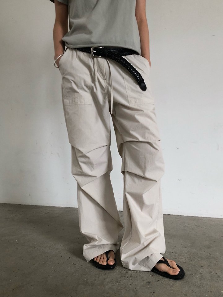 Ore - Korean Women Fashion - #momslook - Bonnie Tuck Cargo Pants - 11