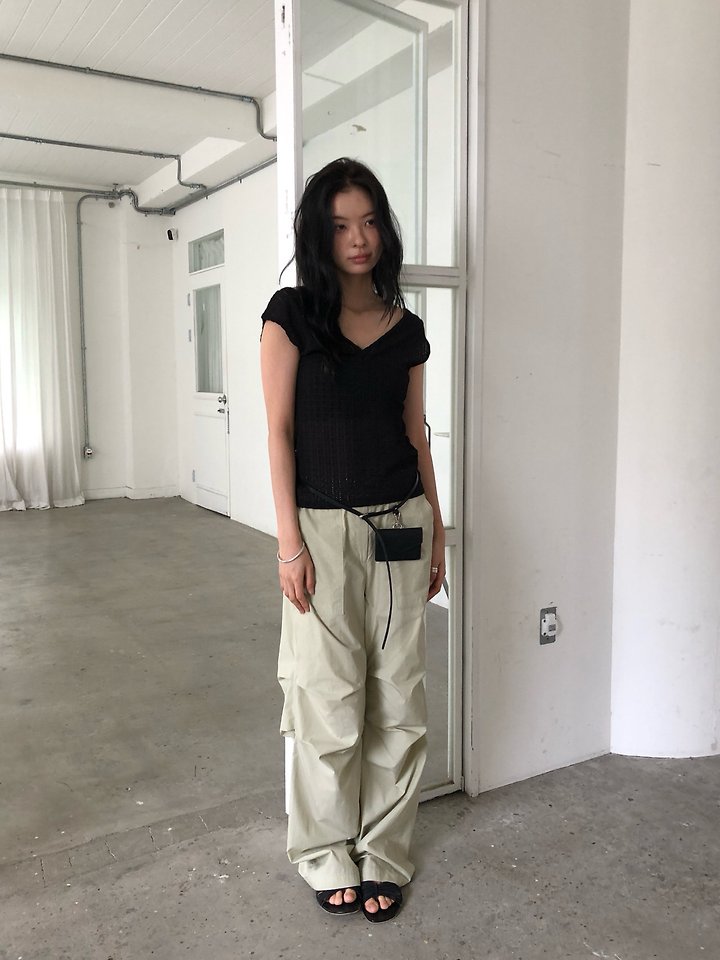 Ore - Korean Women Fashion - #momslook - Bonnie Tuck Cargo Pants - 9