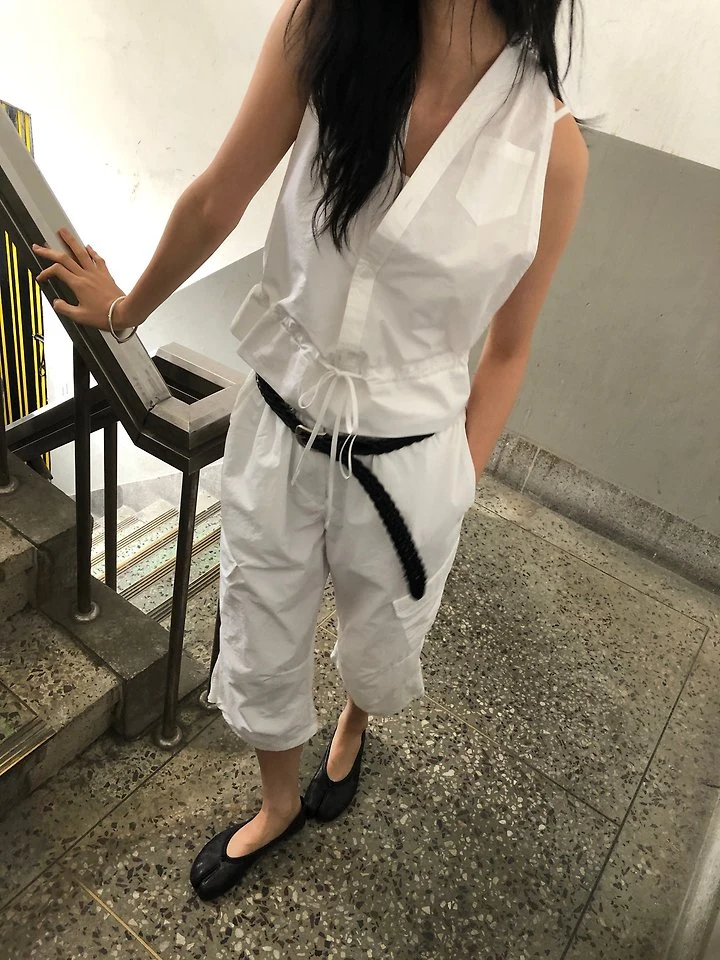 Ore - Korean Women Fashion - #momslook - Halter Layered Shirt - 10