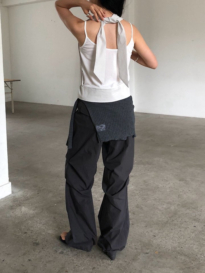 Ore - Korean Women Fashion - #momslook - Halter Layered Shirt - 6