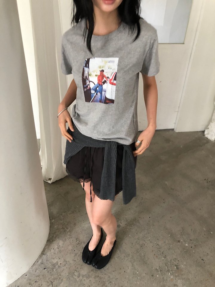 Ore - Korean Women Fashion - #momslook - Bikini Tee - 2