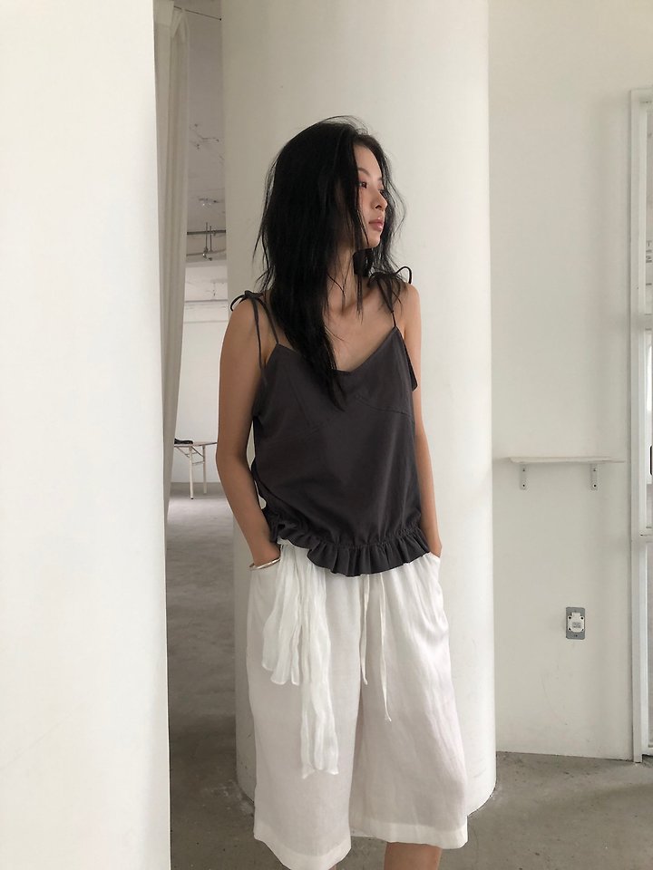 Ore - Korean Women Fashion - #momslook - Marine Bustier Top - 3