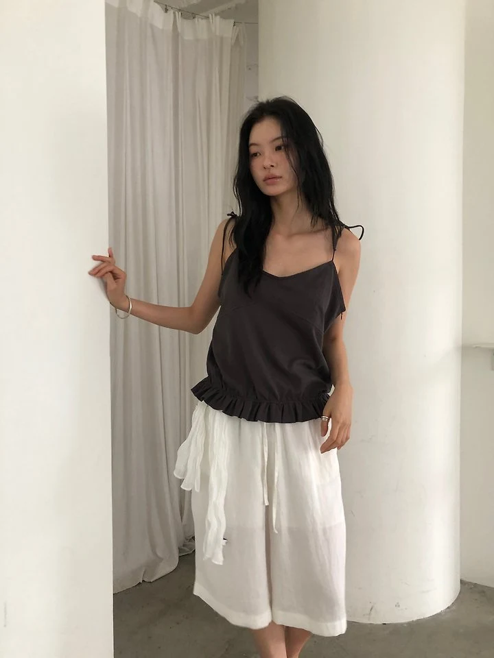 Ore - Korean Women Fashion - #momslook - Marine Bustier Top - 5