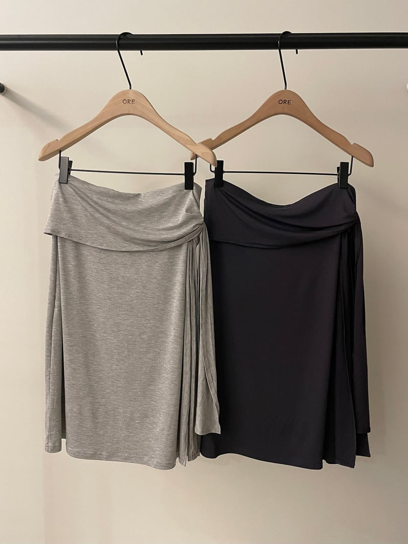 Ore - Korean Women Fashion - #momslook - Mona Tie Skirt