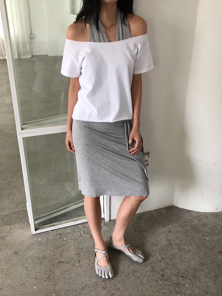 Ore - Korean Women Fashion - #momslook - Mona Tie Skirt - 11