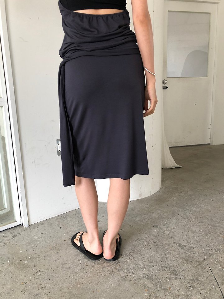 Ore - Korean Women Fashion - #momslook - Mona Tie Skirt - 7