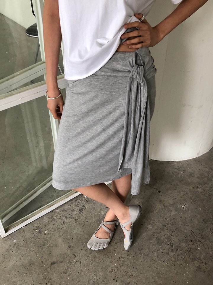 Ore - Korean Women Fashion - #momslook - Mona Tie Skirt - 9