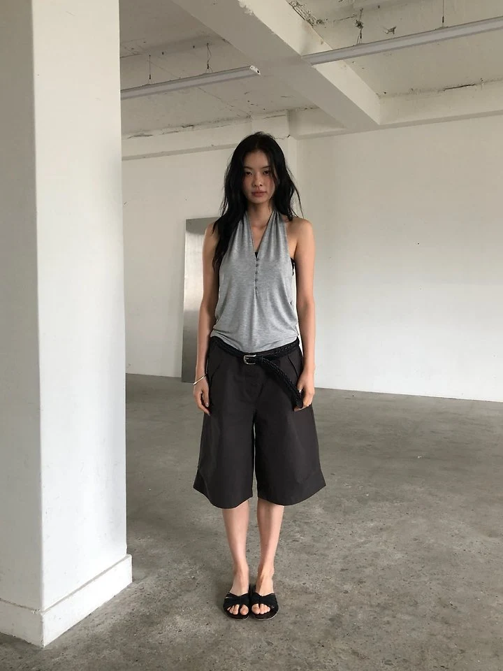Ore - Korean Women Fashion - #momslook - Mona Halter Top - 11