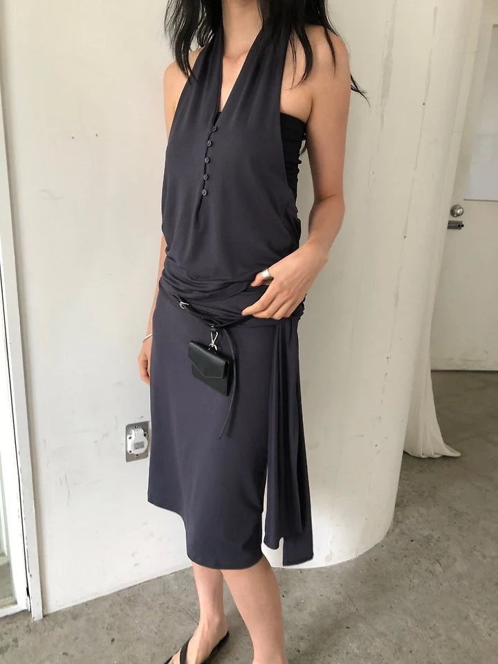 Ore - Korean Women Fashion - #momslook - Mona Halter Top - 8