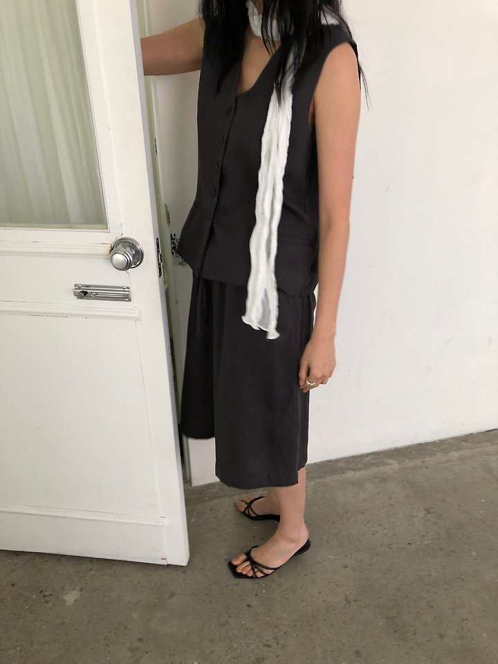 Ore - Korean Women Fashion - #momslook - Linen Carpenter Pants