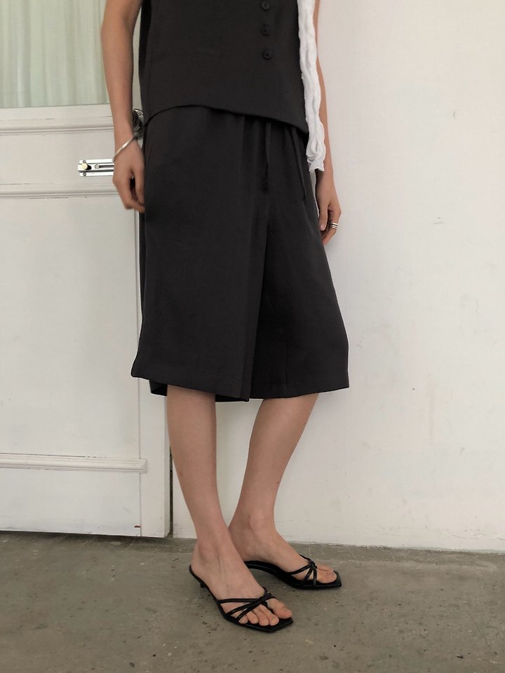 Ore - Korean Women Fashion - #momslook - Linen Carpenter Pants - 3