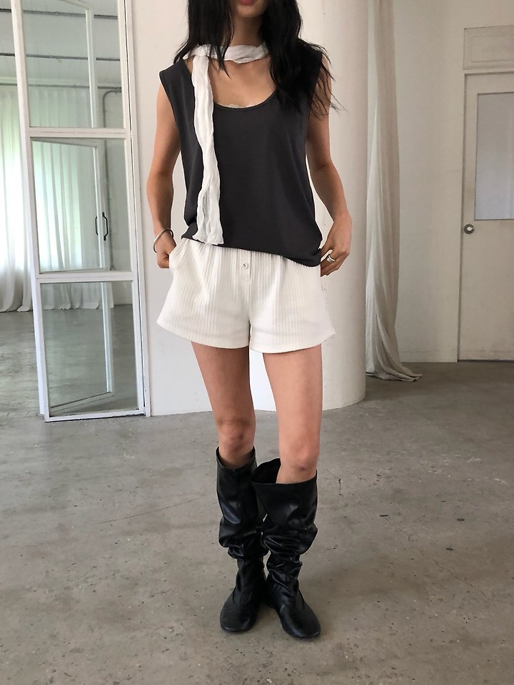 Ore - Korean Women Fashion - #momslook - Deep Lace Tee - 3
