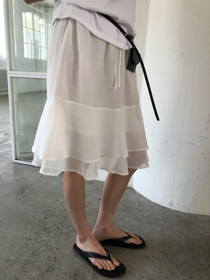 Ore - Korean Women Fashion - #momslook - Raffi Skirt - 11