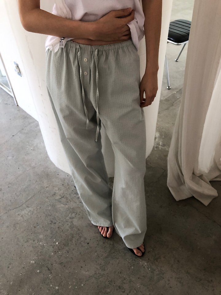 Ore - Korean Women Fashion - #restrostyle - Rona Stripe Pants - 9