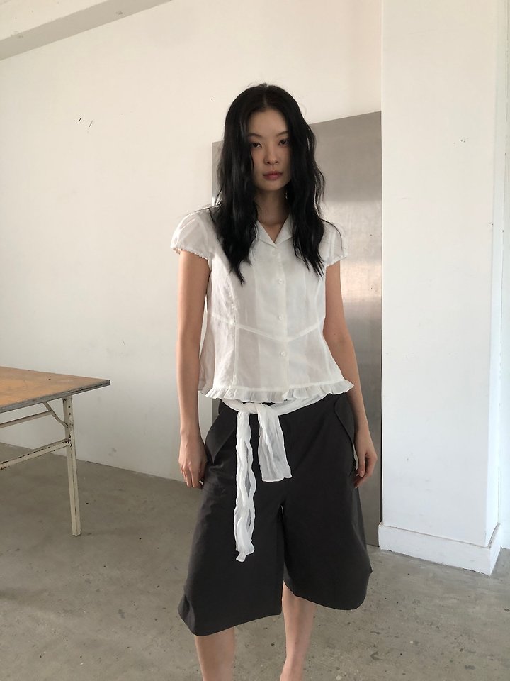 Ore - Korean Women Fashion - #pursuepretty - River Bermuda Pants - 4