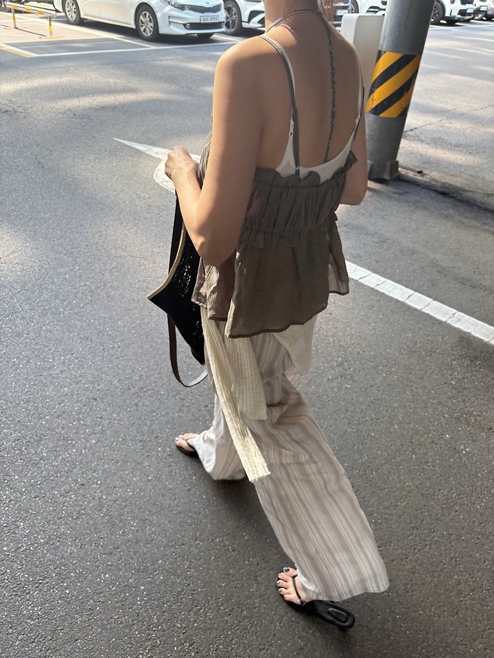 Ore - Korean Women Fashion - #romanticstyle - Tir Frill Blouse - 3