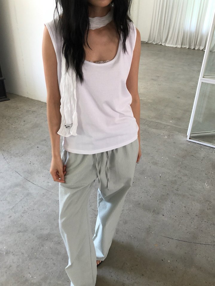Ore - Korean Women Fashion - #shopsmall - Deep Lace Tee - 10