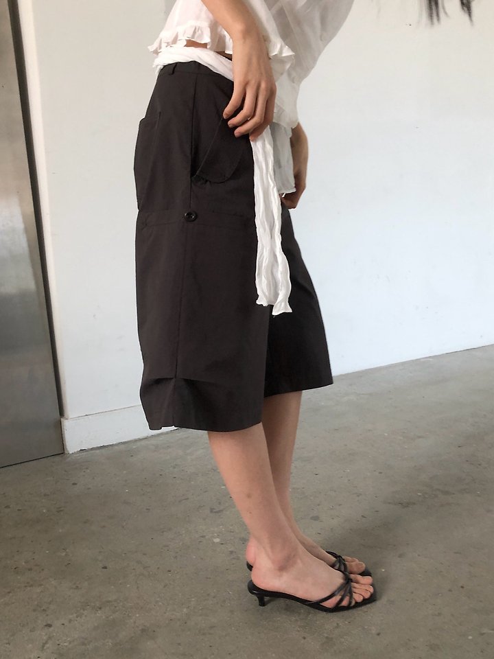 Ore - Korean Women Fashion - #thatsdarling - River Bermuda Pants - 7