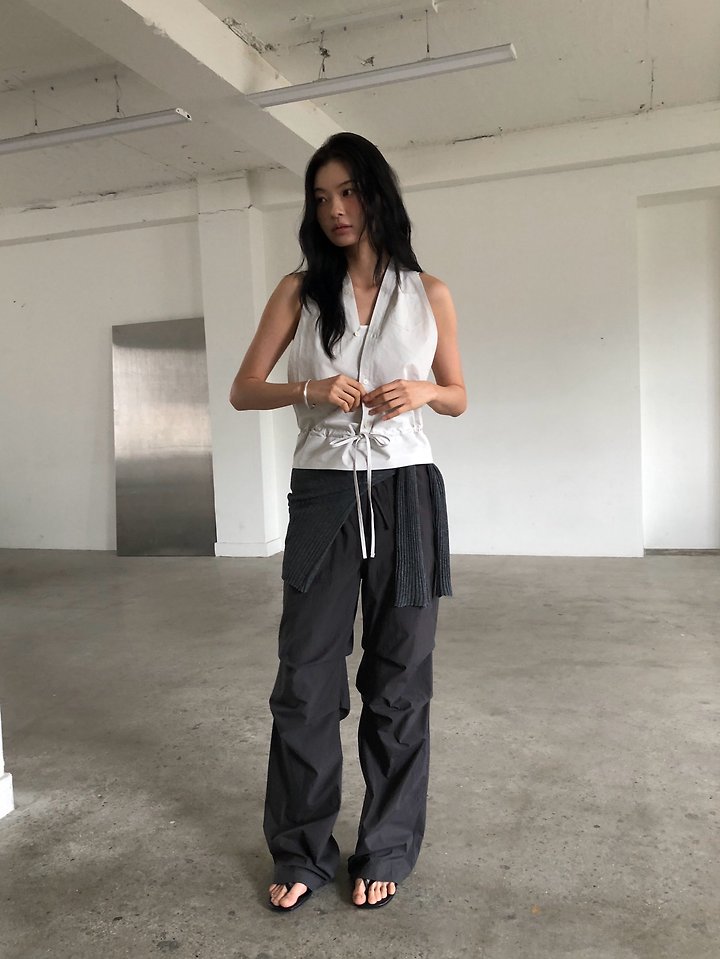 Ore - Korean Women Fashion - #thelittlethings - Bonnie Tuck Cargo Pants - 2