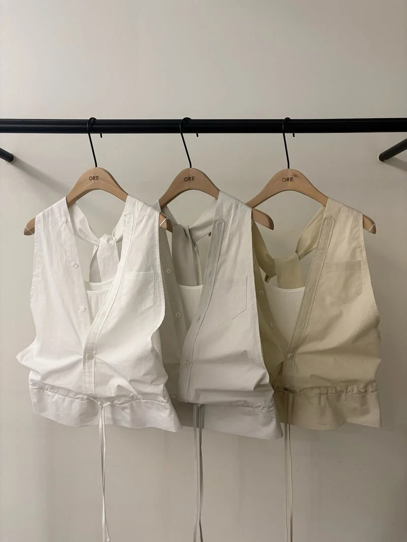 Ore - Korean Women Fashion - #thelittlethings - Halter Layered Shirt