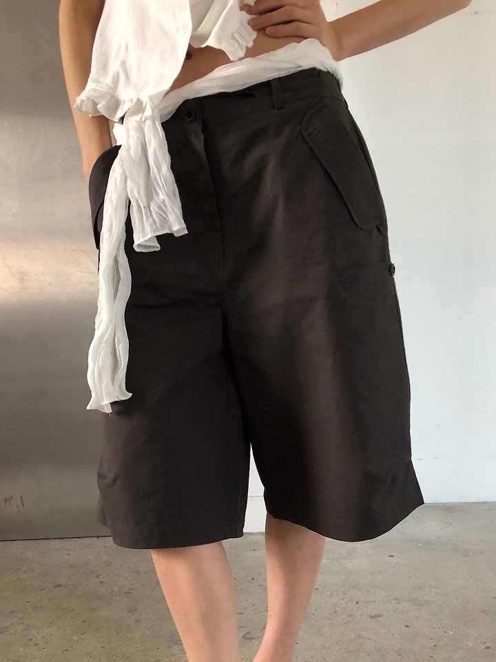 Ore - Korean Women Fashion - #thelittlethings - River Bermuda Pants - 8