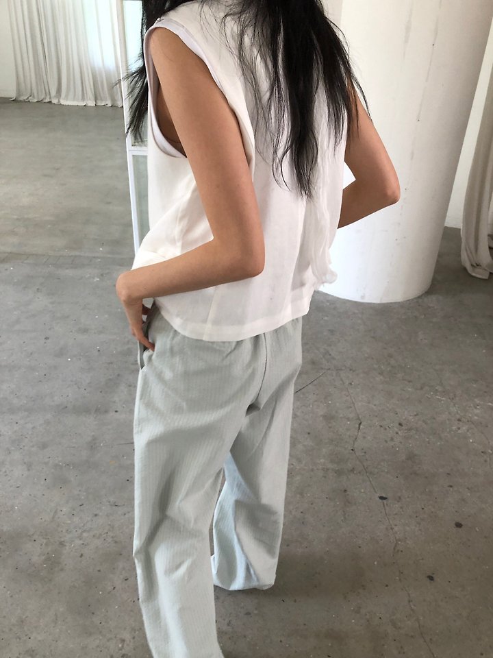 Ore - Korean Women Fashion - #vintageinspired - Linen Vest - 12