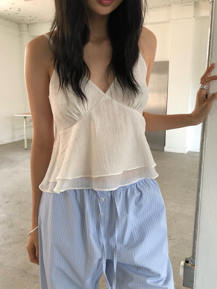 Ore - Korean Women Fashion - #vintageinspired - Rona Stripe Pants - 6