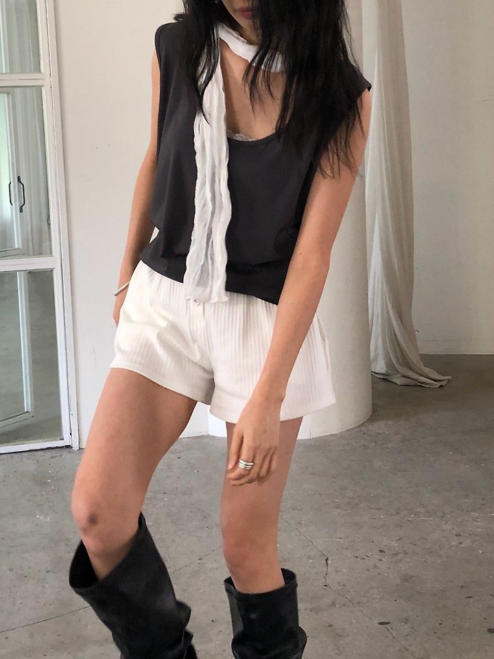 Ore - Korean Women Fashion - #vintageinspired - Deep Lace Tee - 5
