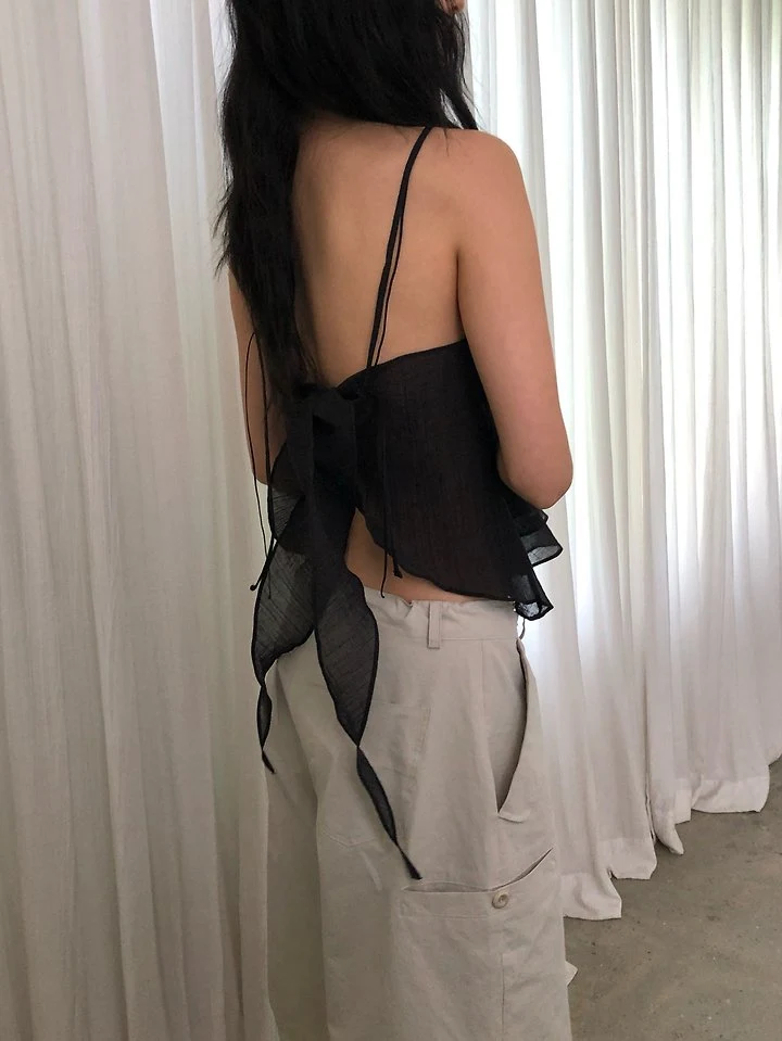 Ore - Korean Women Fashion - #vintageinspired - Raffi Bustier Top - 2
