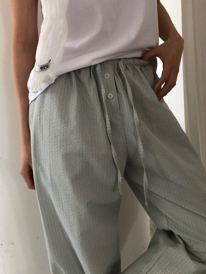 Ore - Korean Women Fashion - #vintagekidsstyle - Rona Stripe Pants - 7