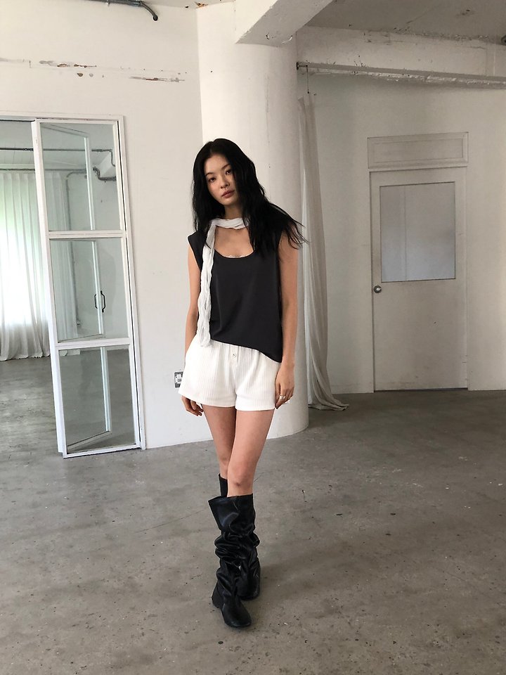 Ore - Korean Women Fashion - #vintagekidsstyle - Deep Lace Tee - 6