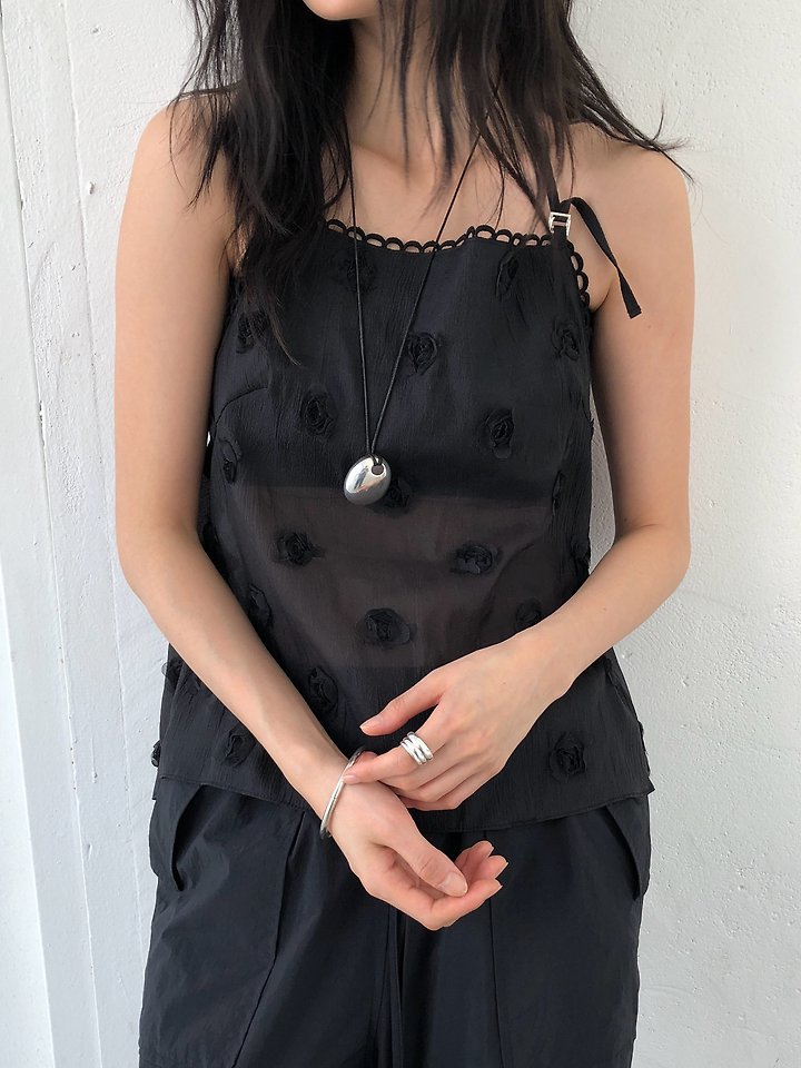 Ore - Korean Women Fashion - #womensfashion - Flower Top - 5